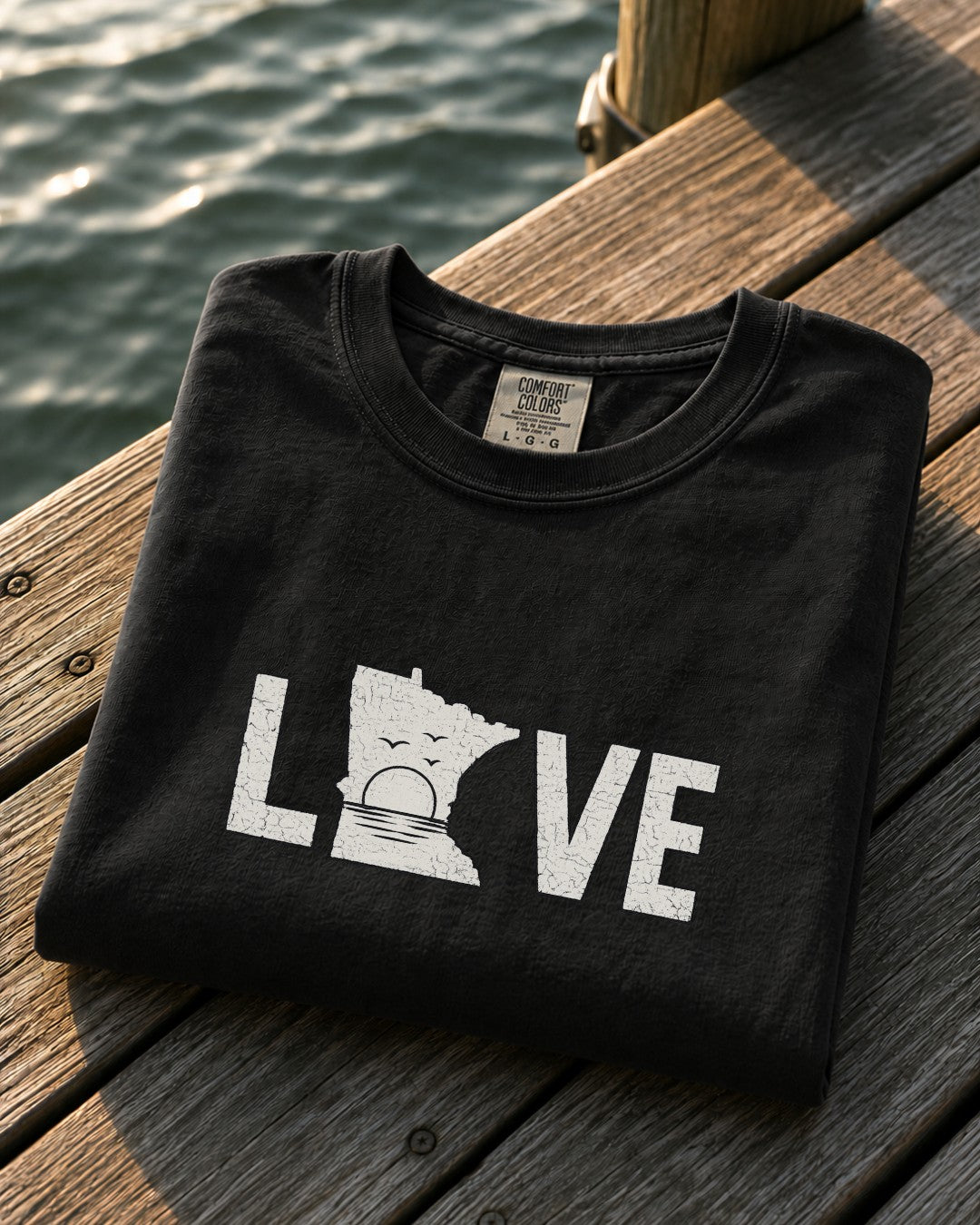 Minnesota LOVE Tee – Wear Your State Pride