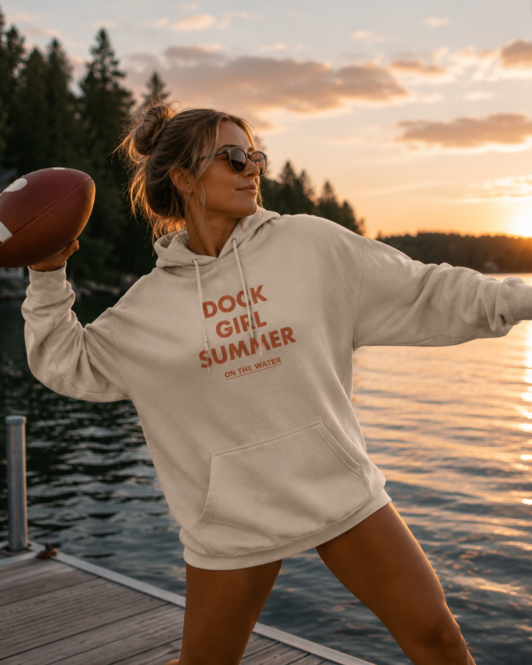 Dock Girl Summer Hoodie