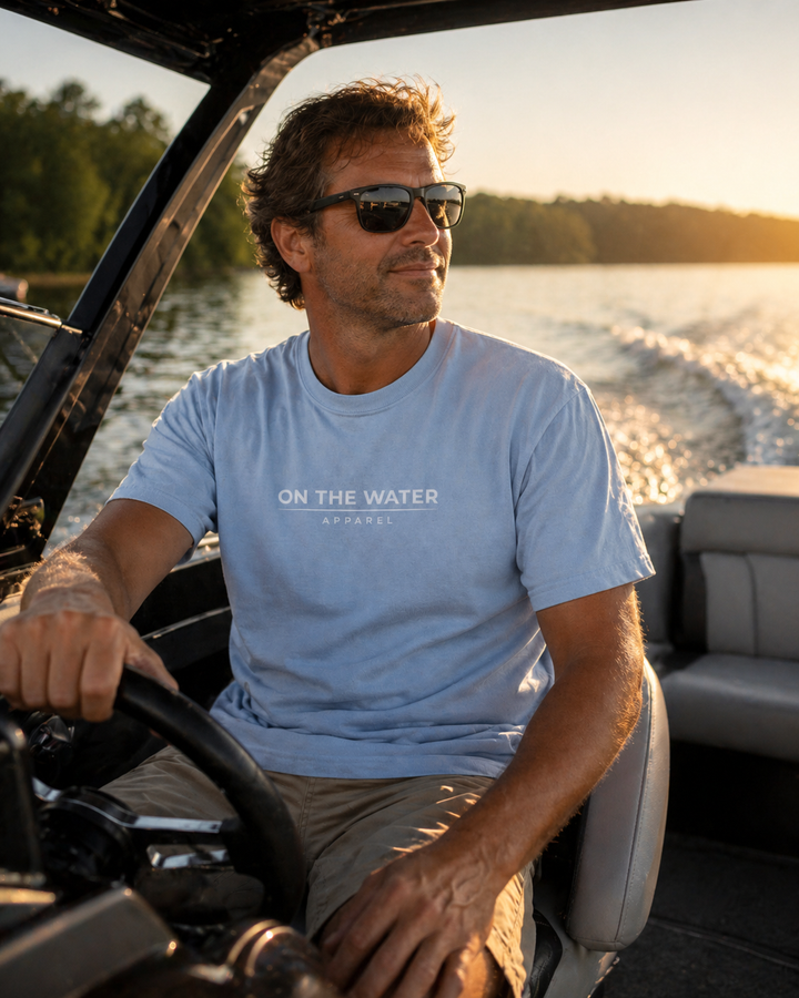 On The Water Core Tee — Premium Lake &amp; Boating T-Shirt